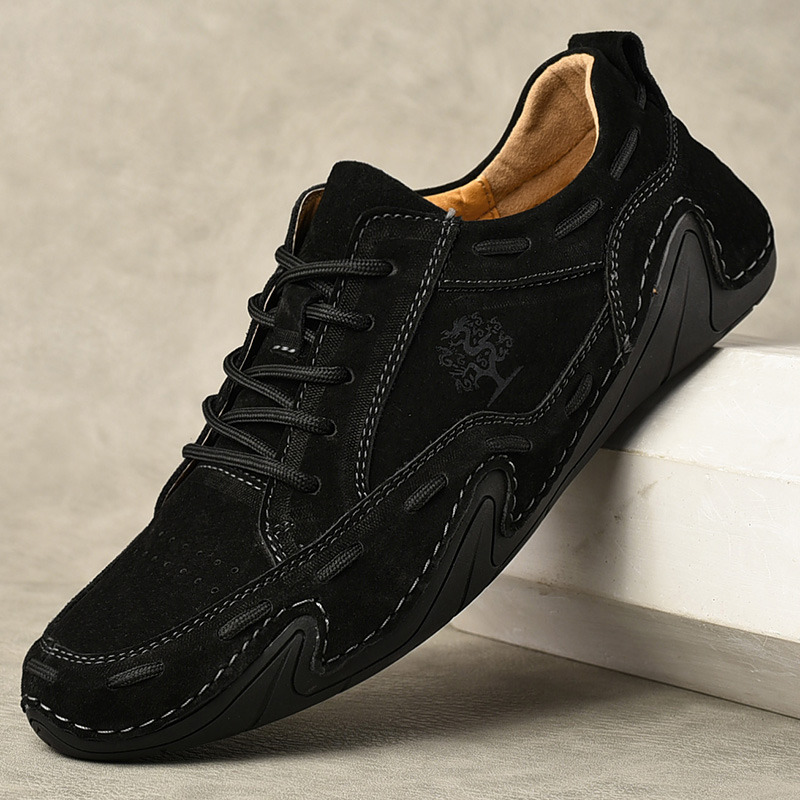 Men Formal Wear Shoes - Men's Leather Casual loafers Shoes wedding