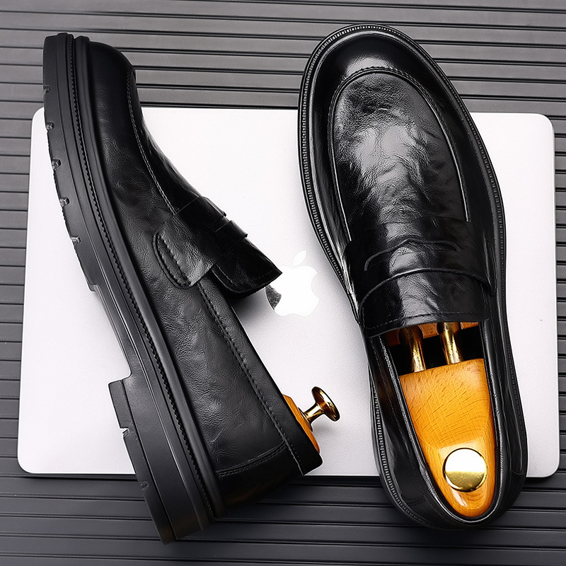 Men's leather shoes for casual - đánh giá và giá Men'S Formal Office Wear Shoes