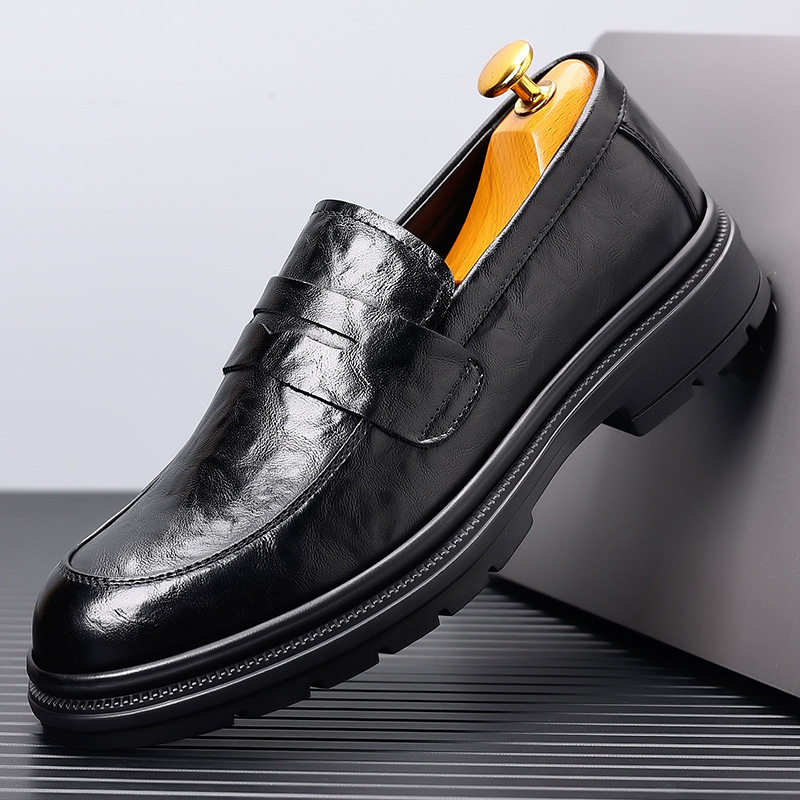 Men's leather shoes for casual - đánh giá và giá Men'S Formal Office Wear Shoes