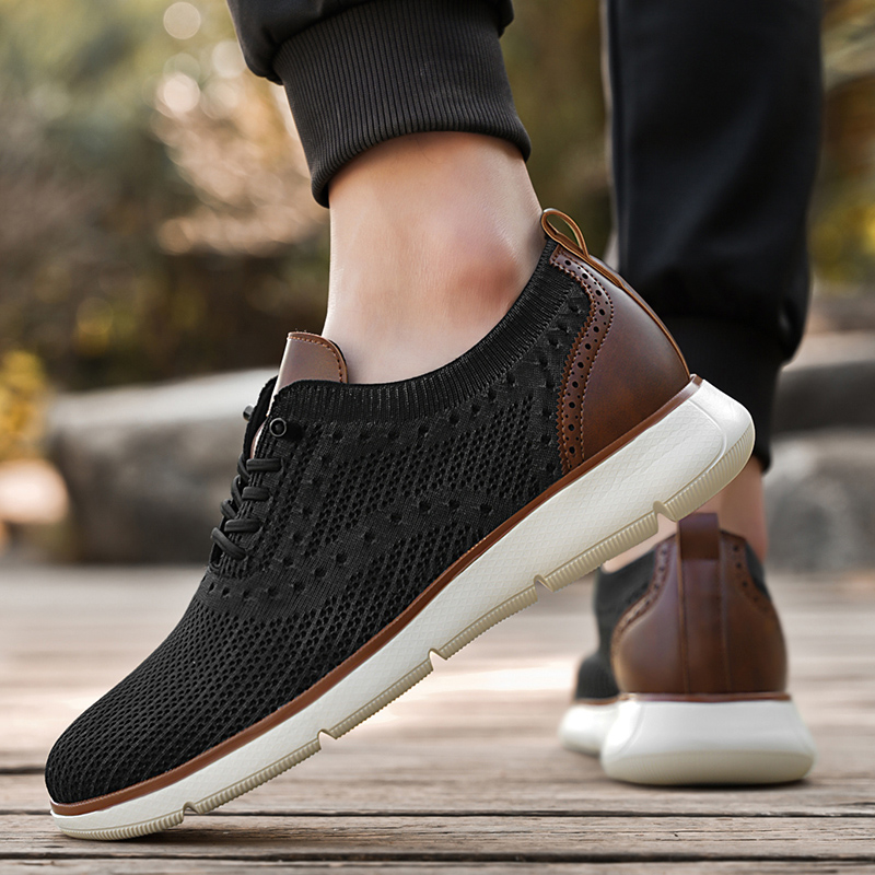 Men's Mesh Casual Sneakers Lig - đánh giá và giá Men Formal Wear Shoes