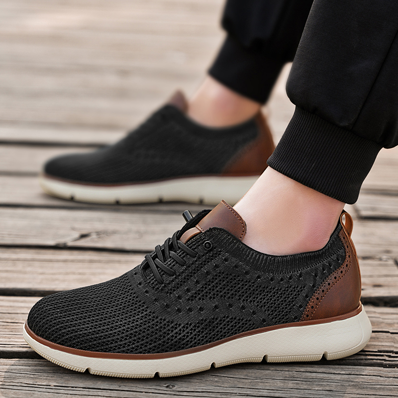Men's Mesh Casual Sneakers Lig - đánh giá và giá Men Formal Wear Shoes