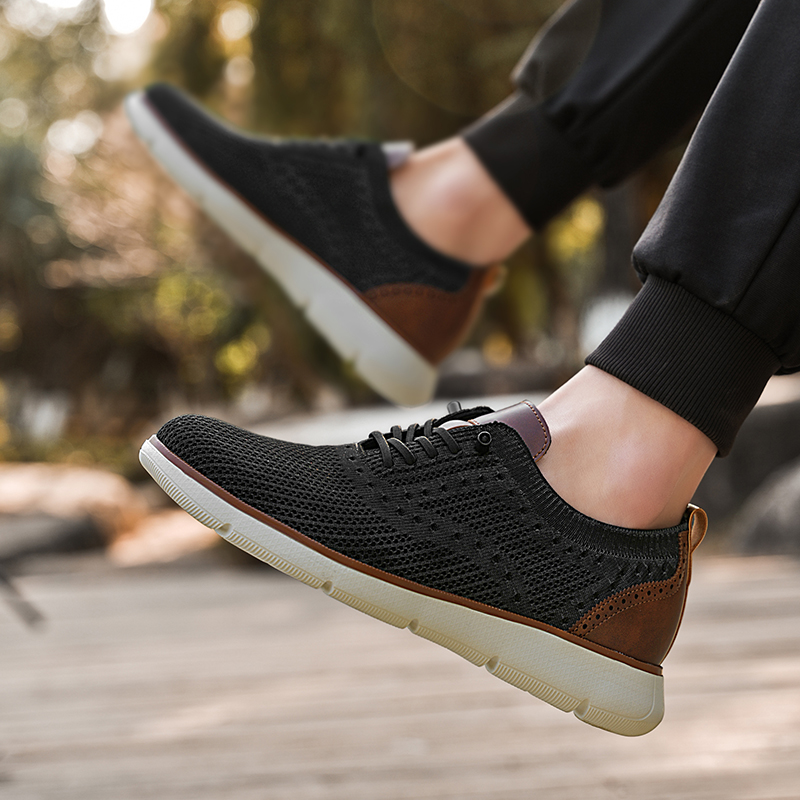 Men's Mesh Casual Sneakers Lig - đánh giá và giá Men Formal Wear Shoes