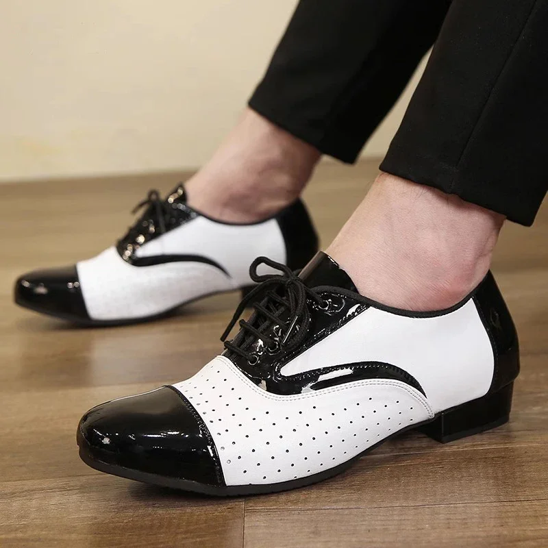 Modern Dance Shoes For Men Sof - đánh giá và giá Men Formal Wear Shoes
