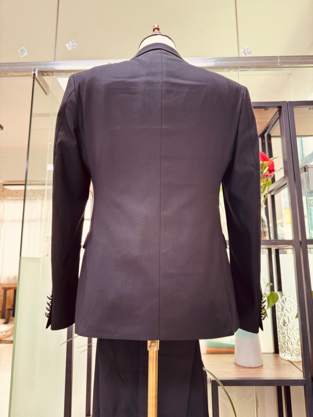 New Men's Red Crystal Suit Set - đánh giá và giá Men Formal Wear Red