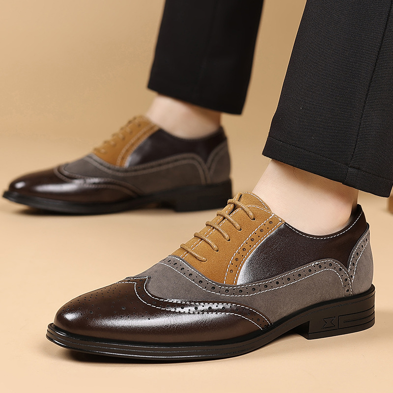 Luxury Men Dress Shoes Retro B - đánh giá và giá Men Formal Wear Shoes