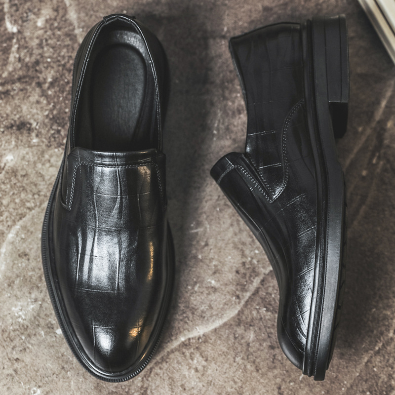Men's leather shoes for busine - đánh giá và giá Men'S Formal Office Wear Shoes