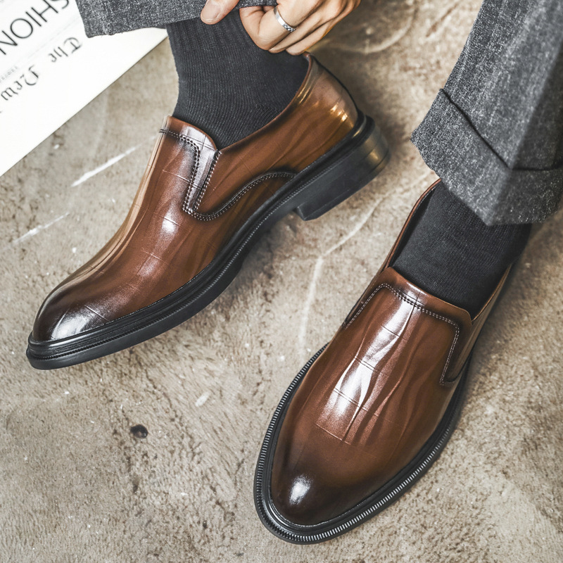Men's leather shoes for busine - đánh giá và giá Men'S Formal Office Wear Shoes