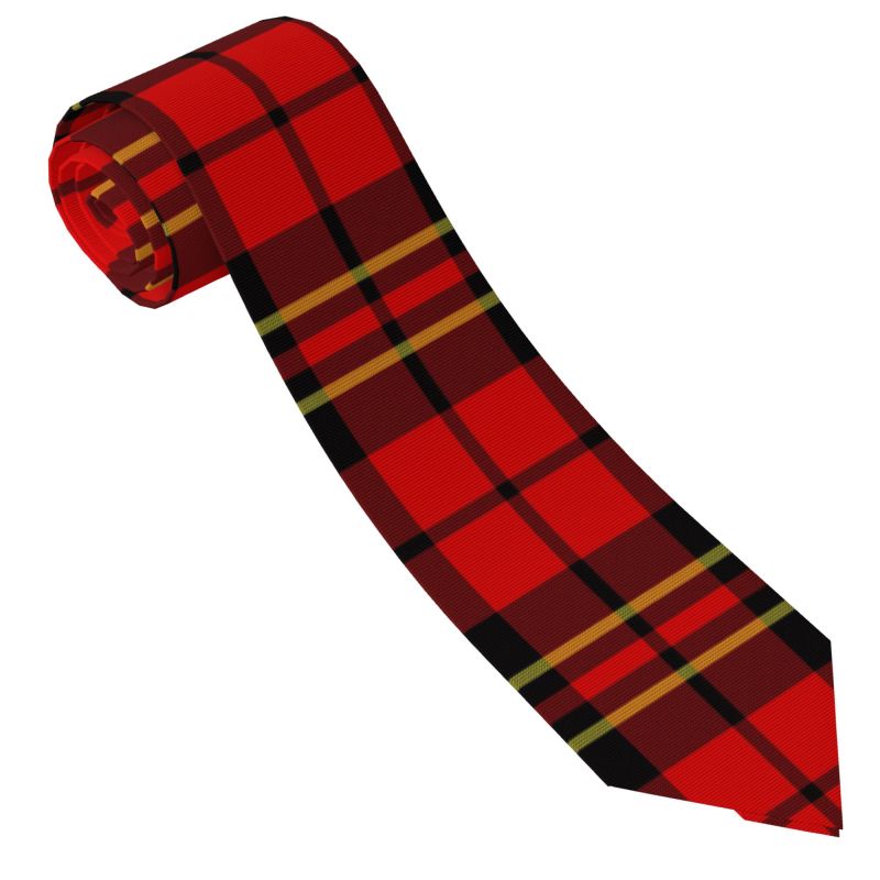 Scottish Tartan Men's Necktie  - đánh giá và giá Men Formal Wear Red
