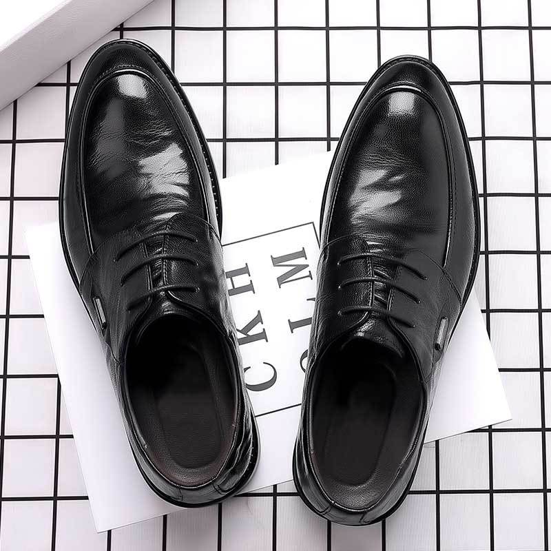 Men's leather shoes for casual - đánh giá và giá Men'S Formal Office Wear Shoes