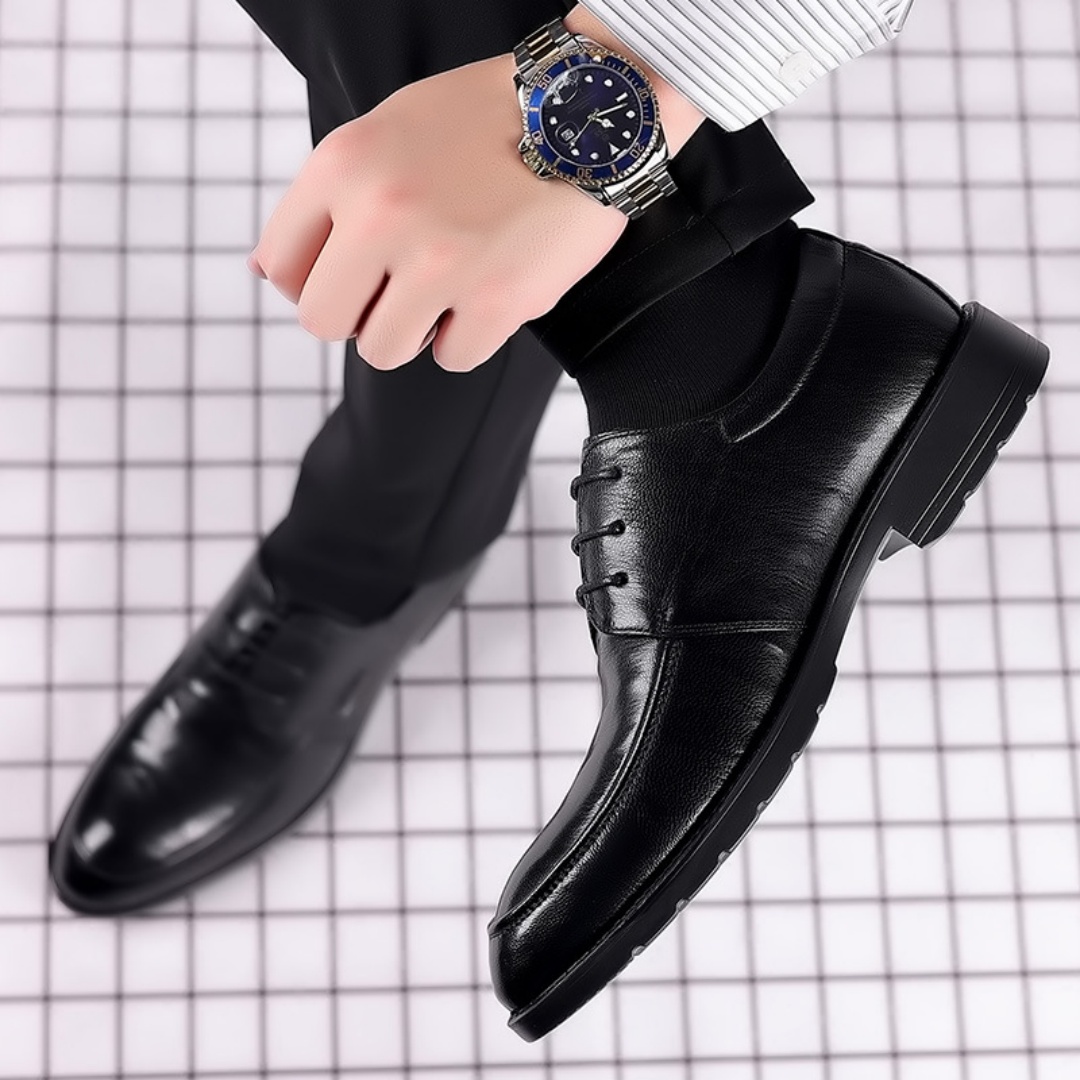 Men's leather shoes for casual - đánh giá và giá Men'S Formal Office Wear Shoes