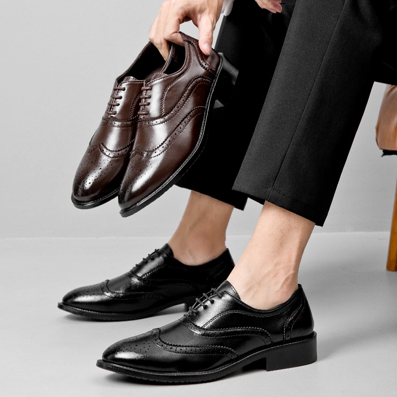 Formal Leather Shoes Classic M - đánh giá và giá Men'S Formal Office Wear Shoes