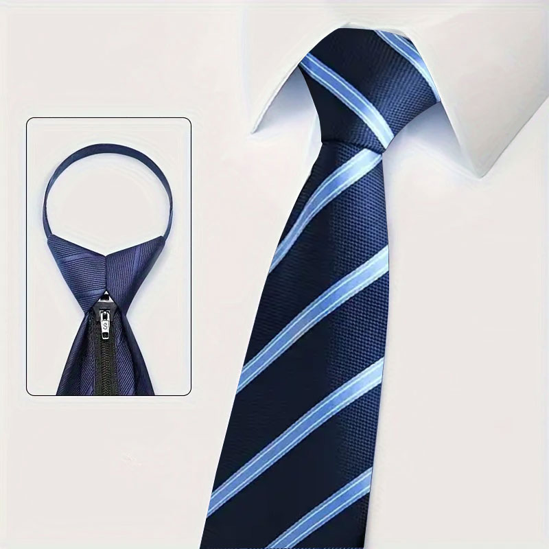 6Pcs Men's Zip Tie Ties 8cm (3 - đánh giá và giá Men Formal Wear Red