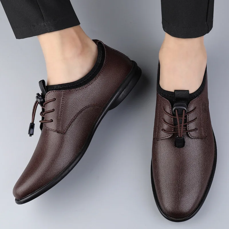 XIHAHA Men's Leather Shoes Bre - đánh giá và giá Men'S Formal Office Wear Shoes