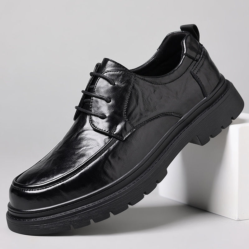 Men's leather shoes for casual - đánh giá và giá Men'S Formal Office Wear Shoes