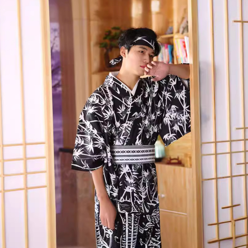 Men's Japanese Bamboo-Pattern  - đánh giá và giá Traditional Japanese Men'S Formal Wear