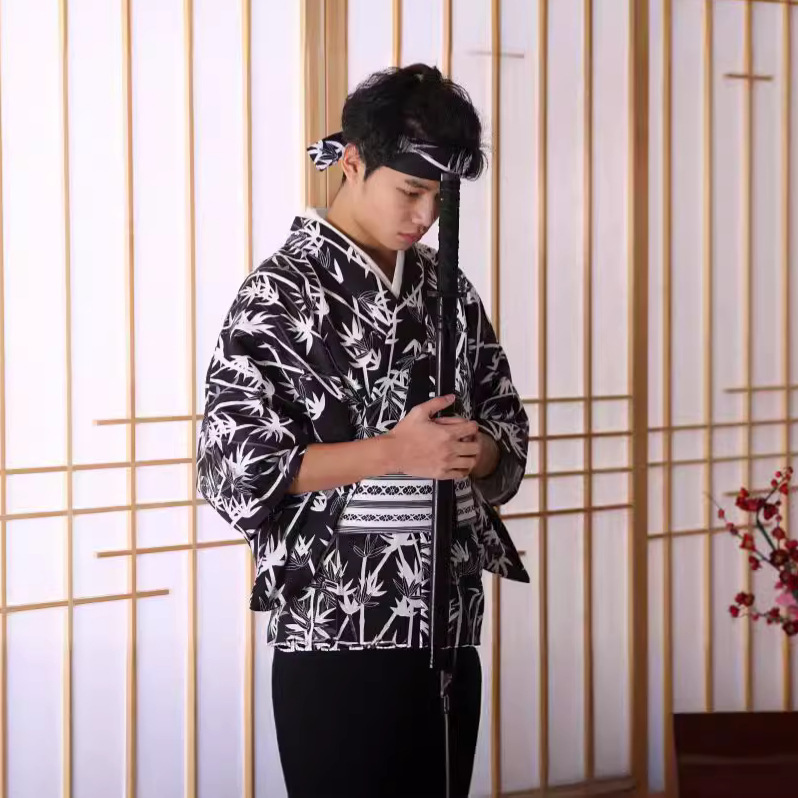 Men's Japanese Bamboo-Pattern  - đánh giá và giá Traditional Japanese Men'S Formal Wear