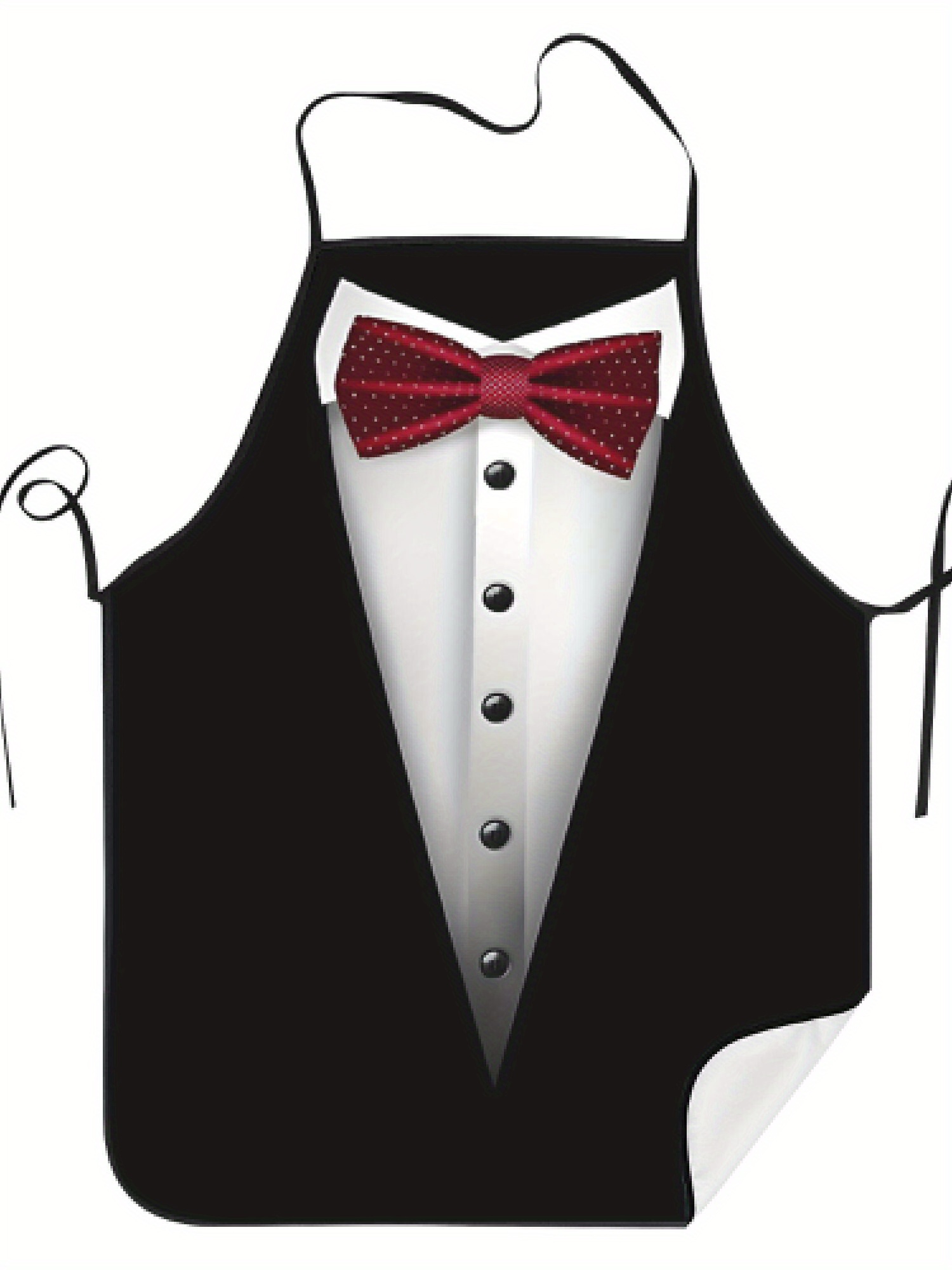 Tuxedo Apron Red Bow Tie Kitch - đánh giá và giá Men Formal Wear Red